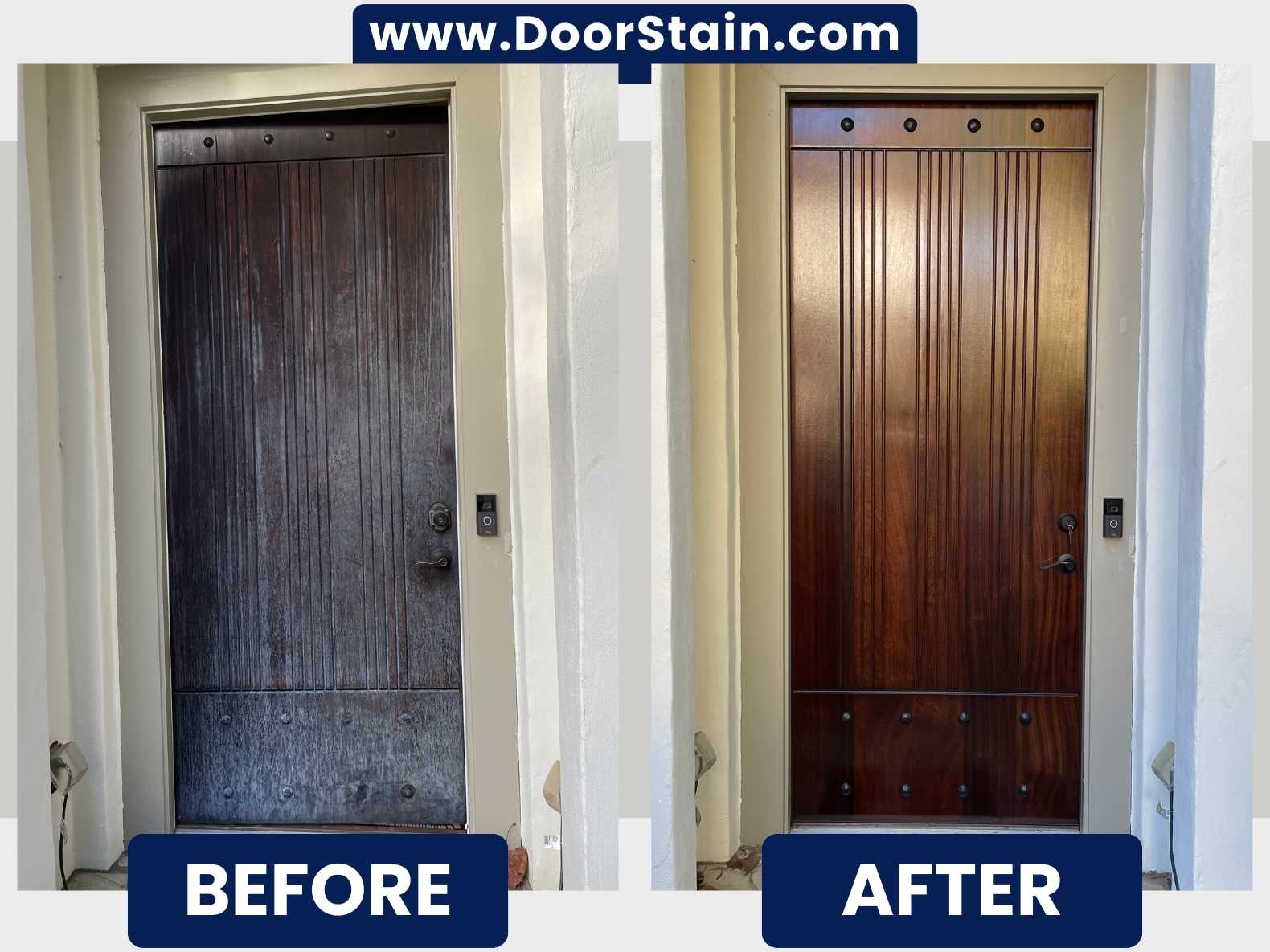 DoorStain Before After Single Door 104