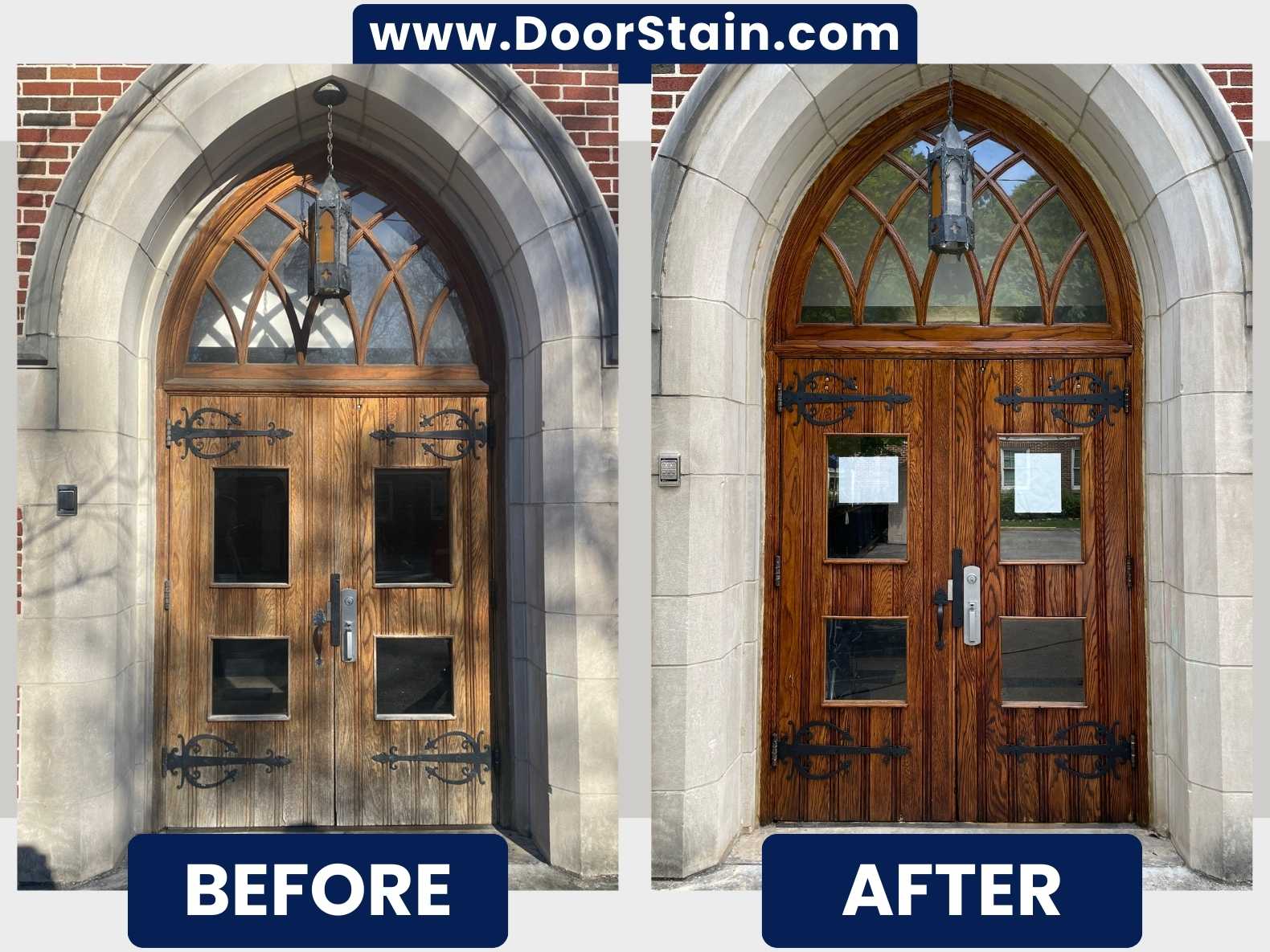 DoorStain Before After Special 138