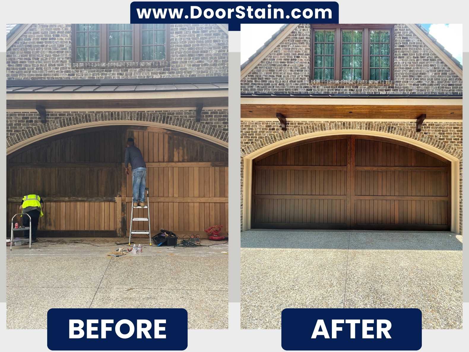 DoorStain Before After Special 139