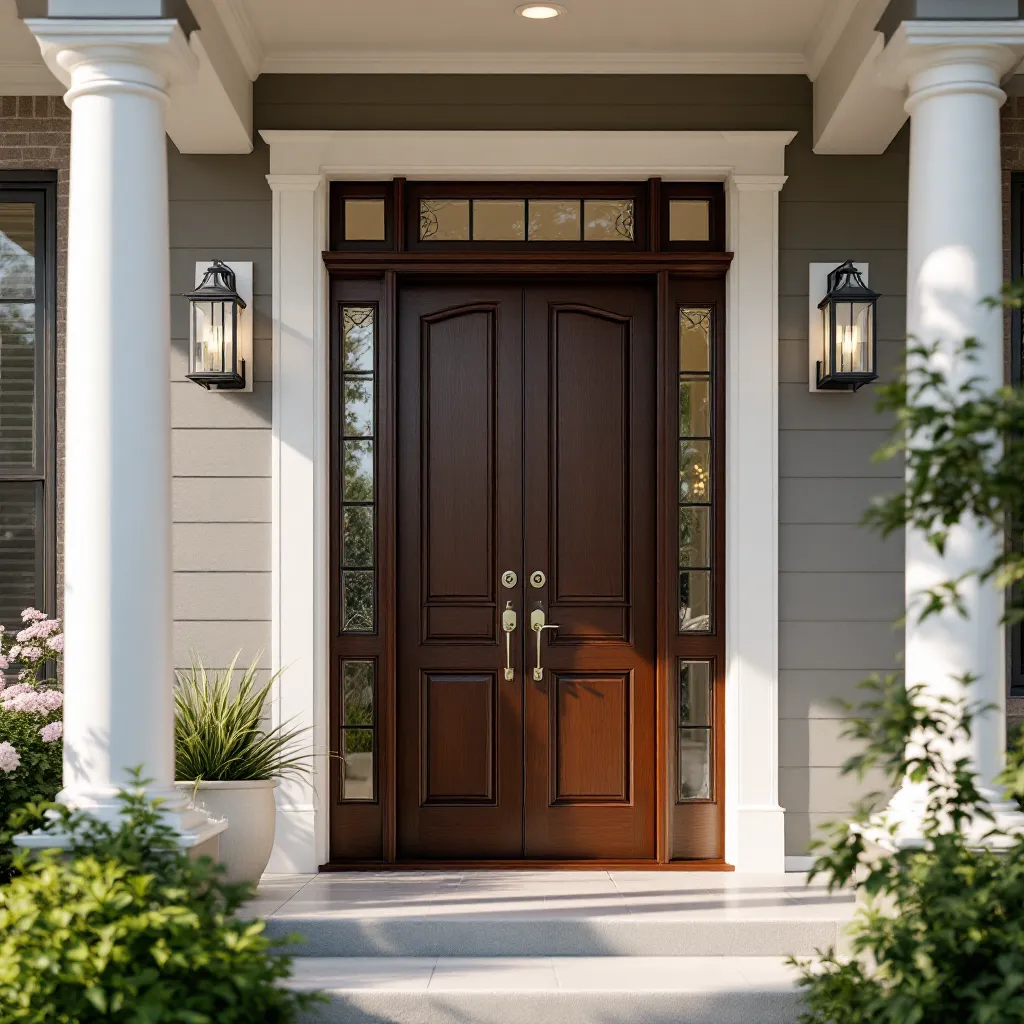 Paint vs Stain Exterior Doors in Georgia: The Best Choice for Curb Appeal & Durability
