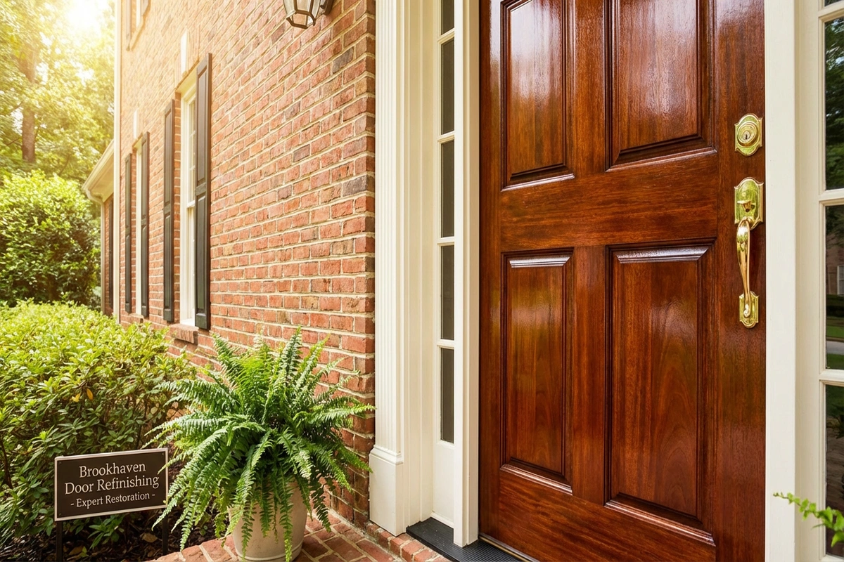 Door refinishing Brookhaven