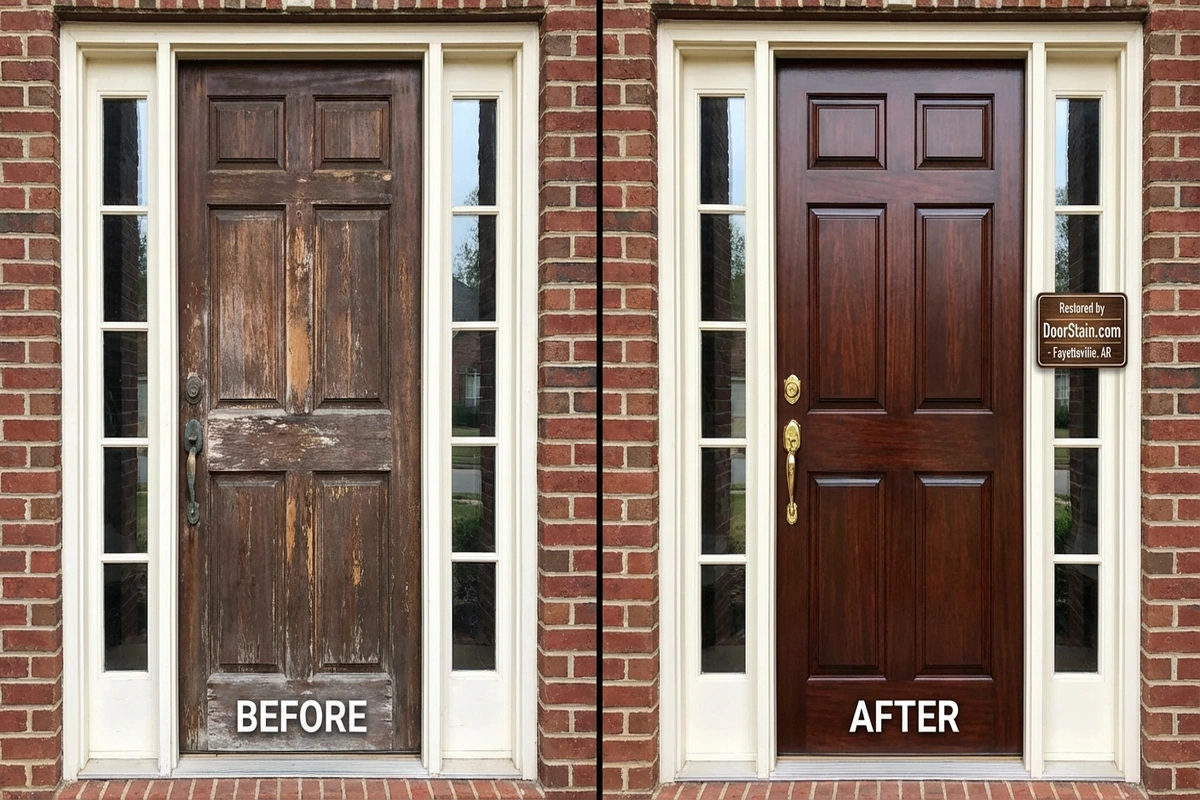 Door Refinishing Fayetteville 1 Door refinishing Fayetteville