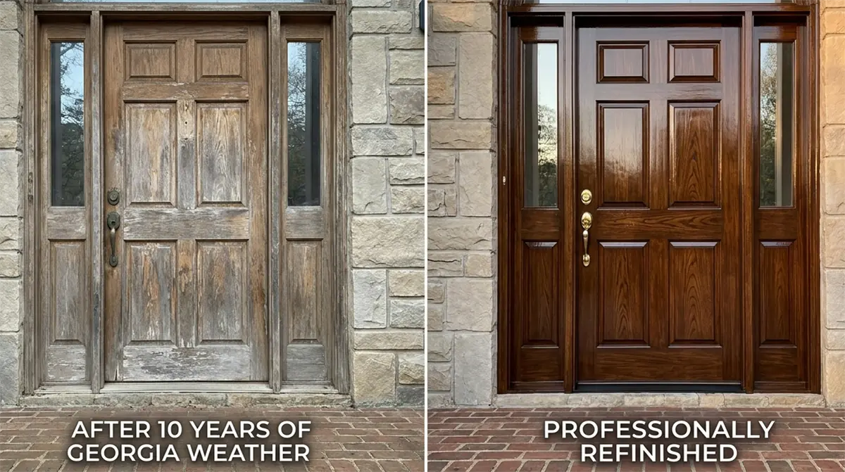 Cost to Restain Front Door
