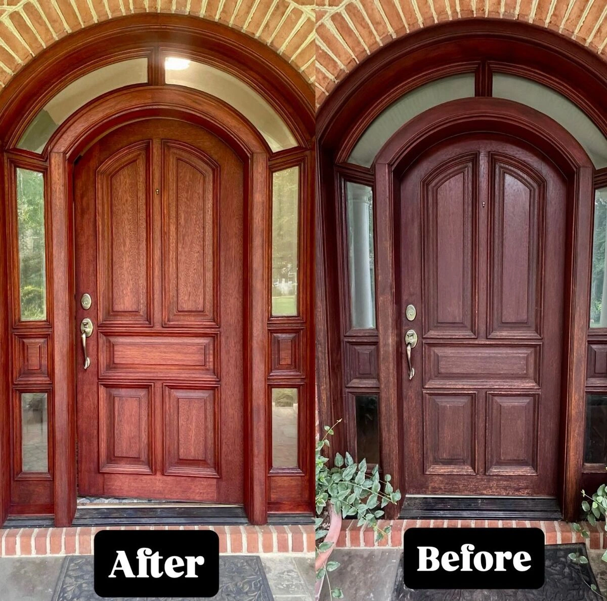 Door refinishing Atlanta