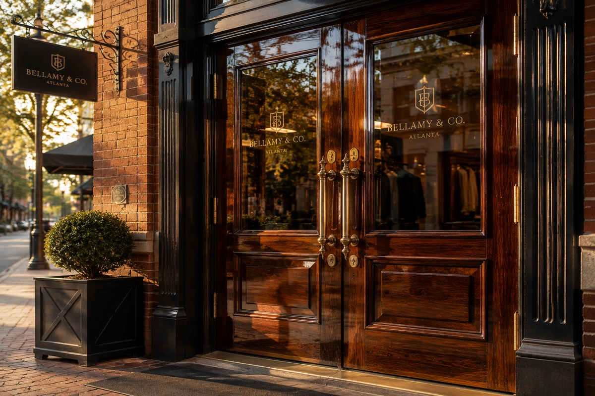 Historic door refinishing
