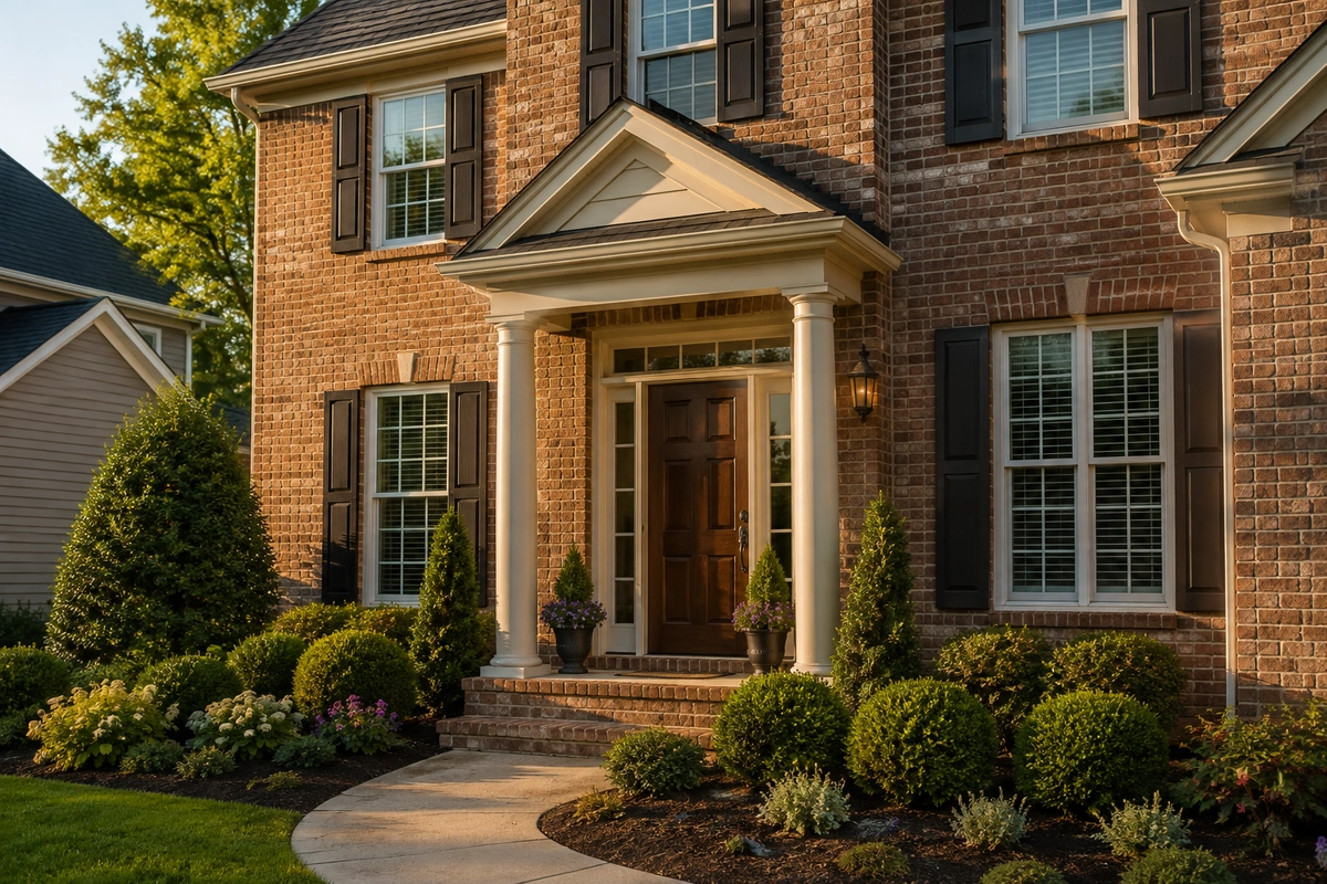 HOA-approved door refinishing color matching in Gwinnett County