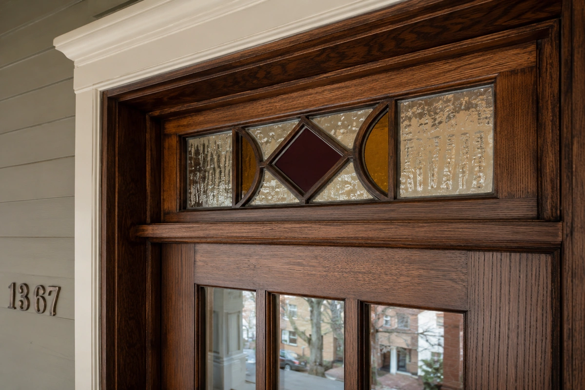 Virginia-Highland door restoration in historic conservation district